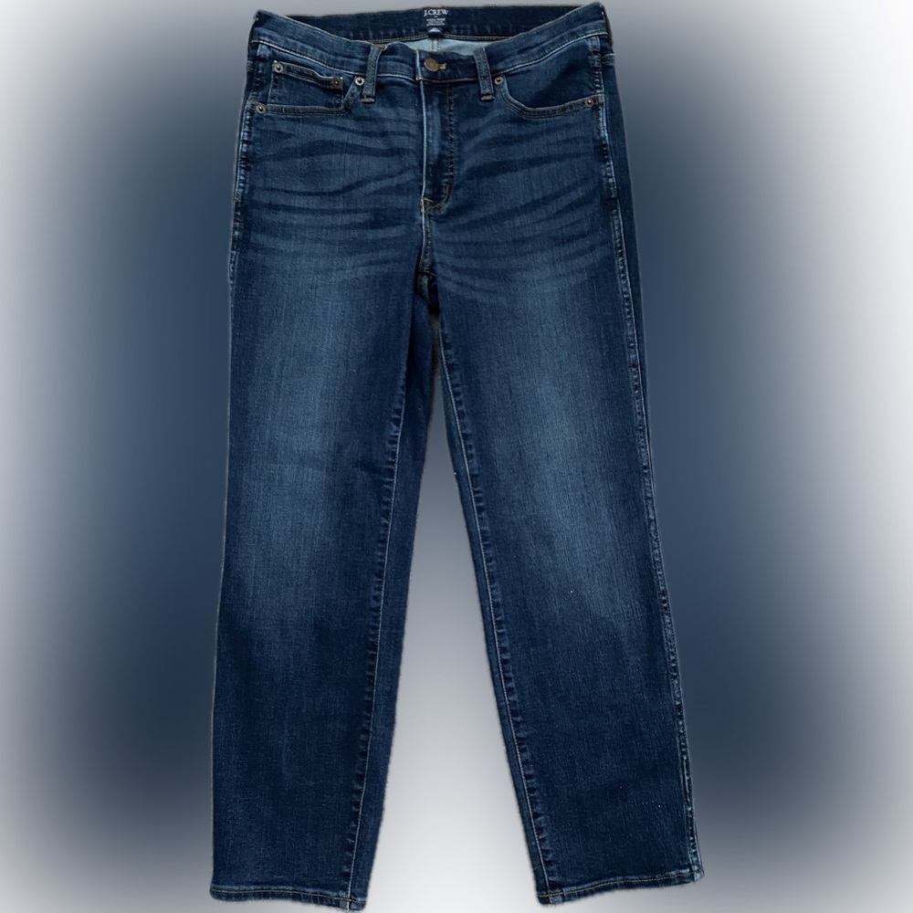 J. Crew High Rise Vintage Straight Jeans - Size 29/8 - EUC!